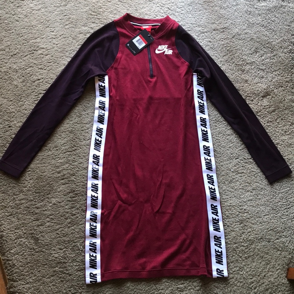 Maroon Nike dress size large